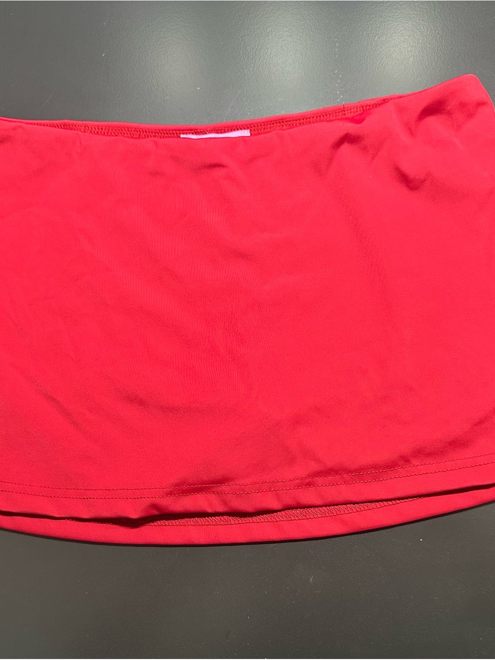 Edikted Women’s Stretch Red Mini Skort Sz S Like New